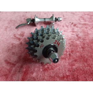 2 bujes SHIMANO ARABESQUE 600 EX 16-24 vintage 36 taladros MY6