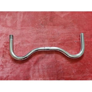 Guidon moustache en acier 460-25.4mm vélo ancien eroica O2