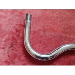 Guidon moustache en acier 460-25.4mm vélo ancien eroica O2