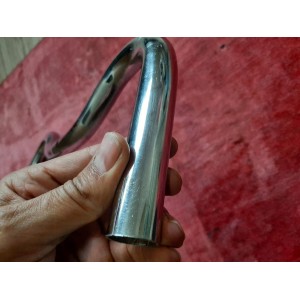 Guidon moustache en acier 460-25.4mm vélo ancien eroica O2