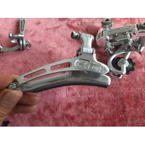Set aus Schalthebel und Umwerfer/Schaltwerk SHIMANO ARABESQUE F3