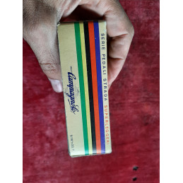 Embalagem Campagnolo com identificação do modelo SUPERLEGGERI