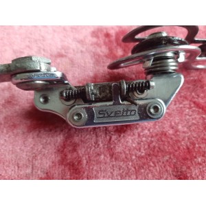 Dérailleur arrière HURET SVELTO chape courte ancien vélo randonneur eroica DAR18
