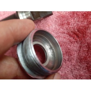 Boitier de pédalier SPÉTIALITÉS TA 35x100 115mm ancien vélo eroica BP23