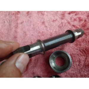 Boitier de pédalier SPÉTIALITÉS TA 35x100 115mm ancien vélo eroica BP23