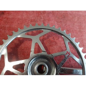 SOLIDA 46 Vintage Bike Crankset - Classic Cycle Part