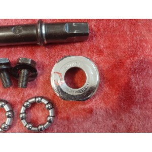 Boîtier de pédalier STRONGLIGHT SPIDEL 35x100 Français 125mm vélo ancien EROICA BP25