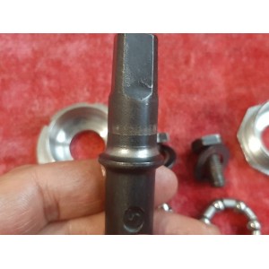 Eixo de pedaleiro STRONGLIGHT 35x100 francês 125mm, bicicleta com pedaleiro triplo BP7