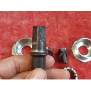 Stronglight bottom bracket 35x100 French thread 125 mm triple chainset BP7