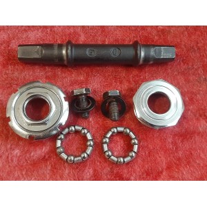 Eixo de pedaleiro STRONGLIGHT 35x100 francês 125mm, bicicleta com pedaleiro triplo BP7