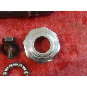 Eje de pedalier STRONGLIGHT 35x100 francés 125mm, bicicleta con triple plato BP7
