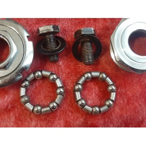 Eixo de pedaleiro STRONGLIGHT 35x100 francês 125mm, bicicleta com pedaleiro triplo BP7
