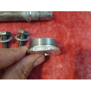 Eixo STRONGLIGHT SPIDEL 35x100 Rosca Francesa 118mm Vintage