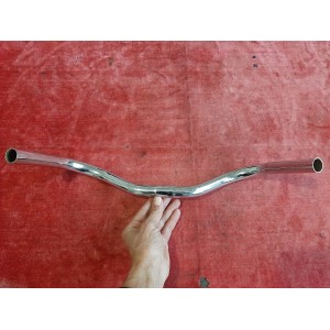Guiador de bigode em aço, conjunto completo para bicicleta antiga