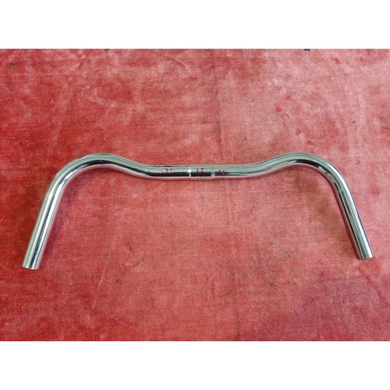 Stahl-Moustache-Lenker 470 mm für Tourenrad-Klassiker, Vorderansicht