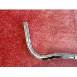 Manubrio Moustache vintage 25 mm attacco dettaglio acciaio