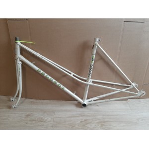 Cadre velo PEUGEOT ancienne randonneuse 650 lady 53cm eroica BSFF
