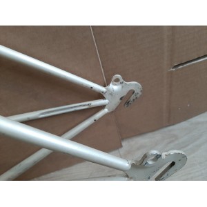 Cadre velo PEUGEOT ancienne randonneuse 650 lady 53cm eroica BSFF