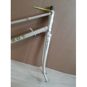 Cadre velo PEUGEOT ancienne randonneuse 650 lady 53cm eroica BSFF