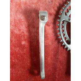Dettaglio dentatura corone 36-46 guarnitura vintage