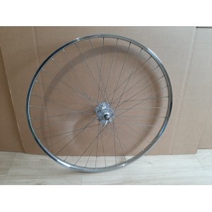 Roue avant RIGIDA ACIER 700C moyeu NORMANDY randonneuse PEUGEOT RO36