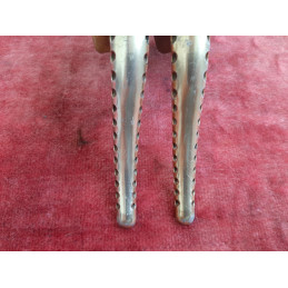 Lever blade profile of anodized gold Mafac Compétition brakes