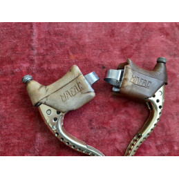 Clamping bands of vintage Mafac Gold road levers