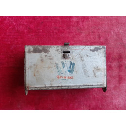 Boîte à outils acier Peugeot randonneur 1950 vue principale