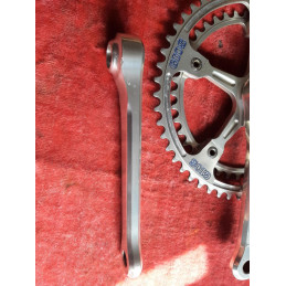 Pedaleiro Campagnolo Record Gios - vista traseira das coroas