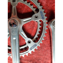 Braço do pedaleiro Campagnolo Record - pormenor da gravação Gios