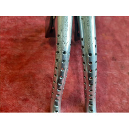 Punho de travão Campagnolo Super Record – detalhe da anodização