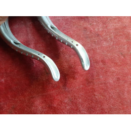Manete travão vintage – detalhe da anodização e gravação