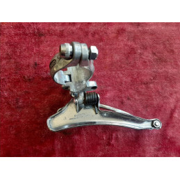 Dérailleur avant Shimano 600 Arabesque vintage bike Duralumin + acier eroica D4