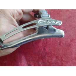 Dérailleur avant Shimano 600 Arabesque vintage bike Duralumin + acier eroica D4