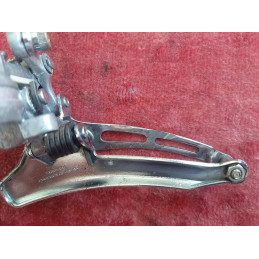 Dérailleur avant Shimano 600 Arabesque vintage bike Duralumin + acier eroica D4