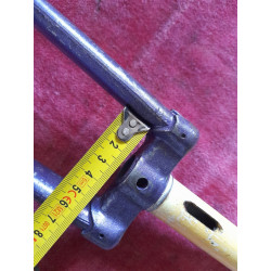 Fourche en acier pour cadre de velo 875g 25×100 650 169mm 🇫🇷 R11
