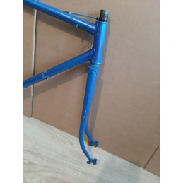Rear dropout spacing 117mm on vintage steel frame