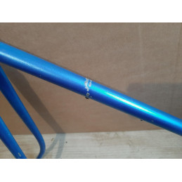 Mesure du tube de selle de l'axe de pédalier au sommet (55 cm)