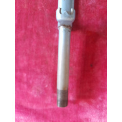 Underneath view of the fork crown showing vintage lug work