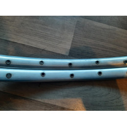 Parallel alignment of the 36H Mavic rim pair