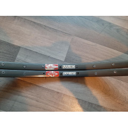 Pair of MAVIC MA40 Dark Grey 700c Clincher Rims - 36 Hole