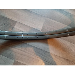 Pair of MAVIC MA40 Dark Grey 700c Clincher Rims - 36 Hole