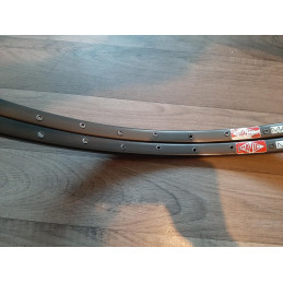 Pair of MAVIC MA40 Dark Grey 700c Clincher Rims - 36 Hole