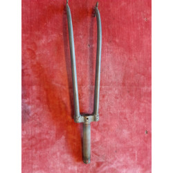 Fourche en acier pour cadre de velo 826g 25×100 700 140mm 🇫🇷 R11