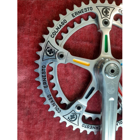 Pedalier Crankset Campagnolo super record colnago 42-52 170 9/16 D4