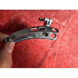 Desviador Campagnolo Super Record – vista lateral e braço de mudança