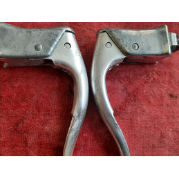 Surface patina detail on duralumin lever body