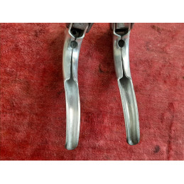 Overall length measurement visual of Mafac levers