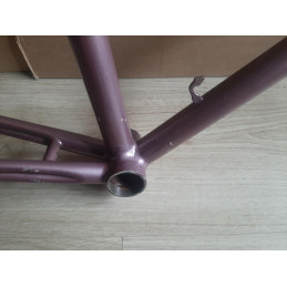 Top tube and step-through lug work