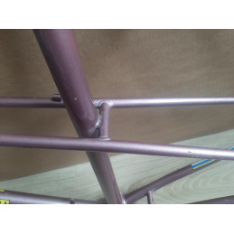 Cuadro Jacques Busset Lady 54.5cm | Acero Francés